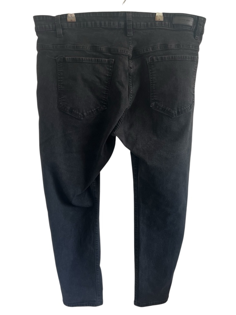 Kenneth Cole Slim Men's Stretch Black Jeans - Picture 2 of 4